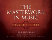 Produktbild: Schenker, H: Masterwork in Music: Volume II, 1926