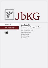 Produktbild: Jahrbuch f&uuml;r Kommunikationsgeschichte 19 (2017)