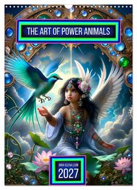Produktbild: The Art of Power Animals (Wall Calendar 2027 DIN A3 portrait), CALVENDO 12 Month Wall Calendar