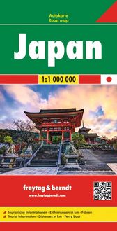 Produktbild: freytag & berndt Stra&szlig;enkarte Japan 1:1 Mio.