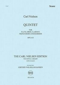 Produktbild: Quintet for Wind Op. 43