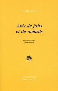 Produktbild: Avis de Faits et de Mefaits