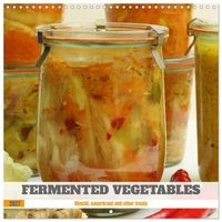 Produktbild: FERMENTED VEGETABLES (Wall Calendar 2027 12 &times; 12 Inch) CALVENDO 12 Month Wall Calendar