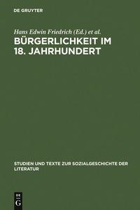 Produktbild: B&uuml;rgerlichkeit im 18. Jahrhundert