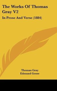 Produktbild: The Works Of Thomas Gray V2