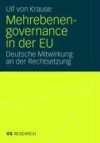 Produktbild: Mehrebenengovernance in der EU