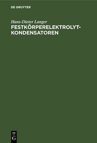 Produktbild: Festk&ouml;rperelektrolytkondensatoren