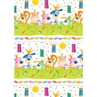 Produktbild: Idena Geschenkpapier Partytiere 70cmx2m
