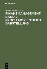 Produktbild: Finanzmanagement, Band 2: Problemorientierte Darstellung