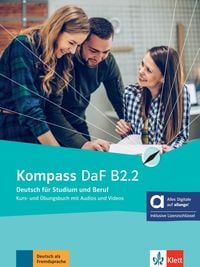 Produktbild: Kompass DaF B2.2 &ndash; Hybride Ausgabe allango