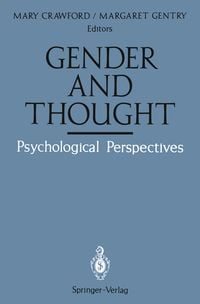 Produktbild: Gender and Thought: Psychological Perspectives