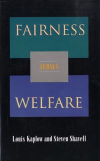 Produktbild: Fairness versus Welfare