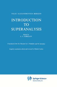 Produktbild: Introduction to Superanalysis