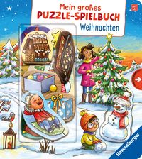 Produktbild: Mein gro&szlig;es Puzzle-Spielbuch - Weihnachten