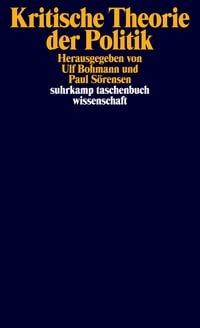 Produktbild: Kritische Theorie der Politik