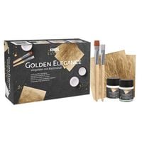 Produktbild: KREUL Golden Elegance - vergolden mit Blattmetall Set