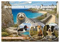 Produktbild: Britanniens tierische Inselwelt (Wandkalender 2027 DIN A4 quer), CALVENDO Monatskalender