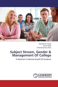 Produktbild: Singh, R: Subject Stream, Gender & Management Of College
