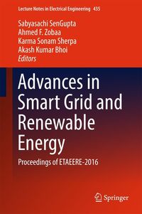 Produktbild: Advances in Smart Grid and Renewable Energy