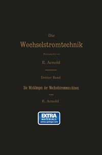 Produktbild: Die Wicklungen der Wechselstrommaschinen