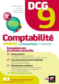 Produktbild: DCG 9 - Comptabilit&eacute; - Manuel et applications A jour PCG 2025 &eacute;dition