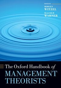 Produktbild: The Oxford Handbook of Management Theorists