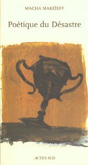 Produktbild: Poetique du Desastre