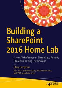 Produktbild: Building a SharePoint 2016 Home Lab