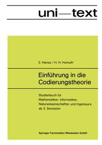Produktbild: Einf&uuml;hrung in die Codierungstheorie