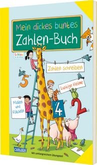 Produktbild: Schlau f&uuml;r die Schule: Mein dickes buntes Zahlen-Buch