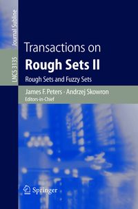 Produktbild: Transactions on Rough Sets II