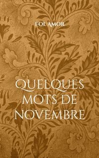 Produktbild: Quelques mots de novembre
