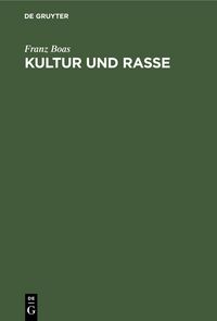 Produktbild: Kultur und Rasse
