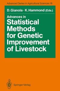 Produktbild: Advances in Statistical Methods for Genetic Improvement of Livestock