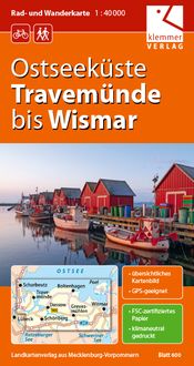 Produktbild: Rad- und Wanderkarte Ostseek&uuml;ste Travem&uuml;nde bis Wismar