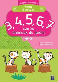Produktbild: Fiches a Calculer les Animaux du Jardin Moyenne Section Grande Sectio