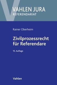Produktbild: Zivilprozessrecht f&uuml;r Referendare