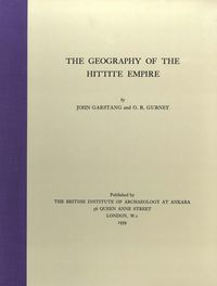 Produktbild: Geography of the Hittite Empire