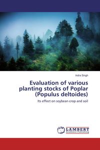 Produktbild: Evaluation of various planting stocks of Poplar (Populus deltoides)