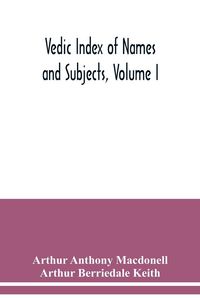 Produktbild: Vedic Index of Names and Subjects, Volume I