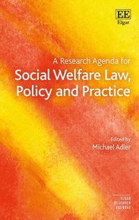 Produktbild: A Research Agenda for Social Welfare Law, Policy and Practice