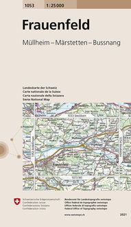 Bild vom Artikel Swisstopo 1 : 25 000 Frauenfeld vom Autor Bundesamt für Landestopografie swisstopo