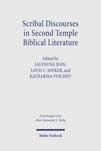 Produktbild: Scribal Discourses in Second Temple Biblical Literature