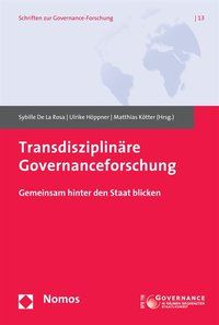 Produktbild: Transdisziplin&auml;re Governanceforschung