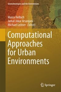 Produktbild: Computational Approaches for Urban Environments
