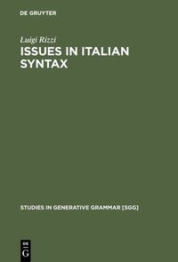 Produktbild: Issues in Italian Syntax