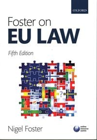 Produktbild: Foster, N: Foster on EU Law
