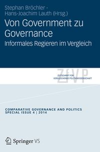 Produktbild: Von Government zu Governance