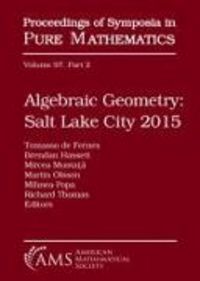 Produktbild: Algebraic Geometry Salt Lake City 2015 (Part 2)