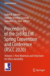 Produktbild: Proceedings of the 3rd RILEM Spring Convention and Conference (RSCC 2020)